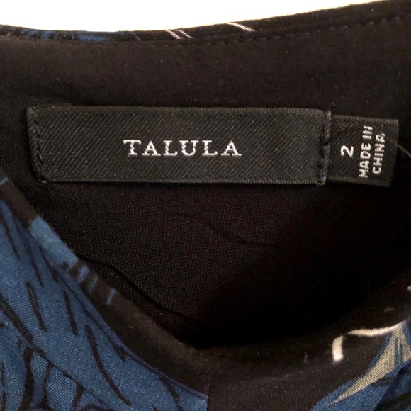 Talula by Aritzia Lipinski summer mini dress Sz 2 - Picture 9 of 13